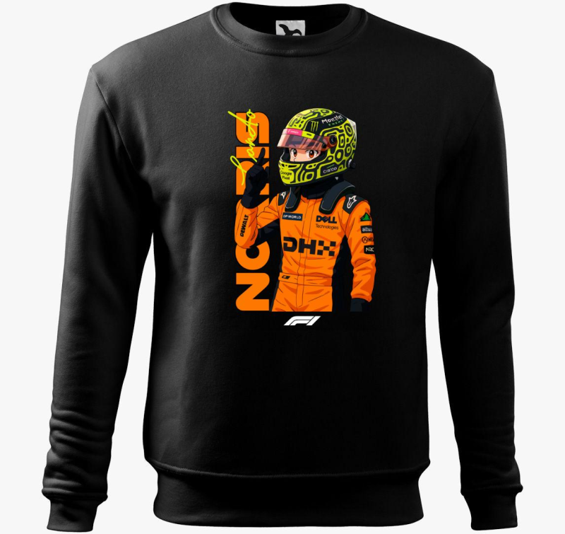 Lando Norris Rajzfigura belebújós pulóver