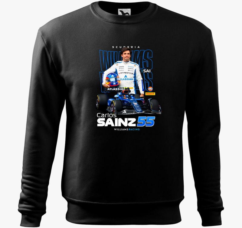 Carlos Sainz Williams belebújós pulóver