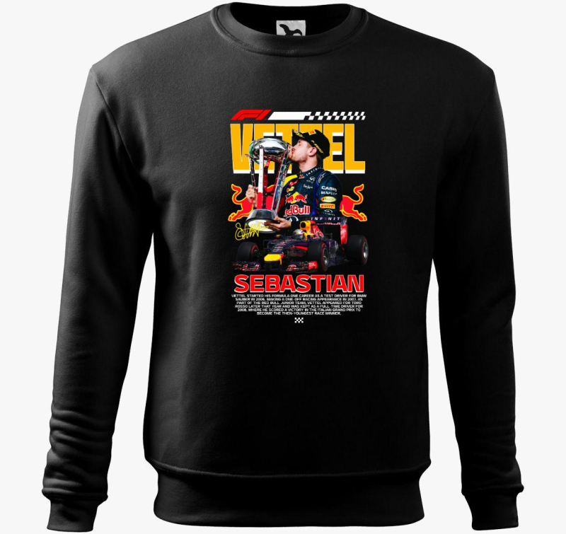 Sebastian Vettel Bajnok belebújós pulóver