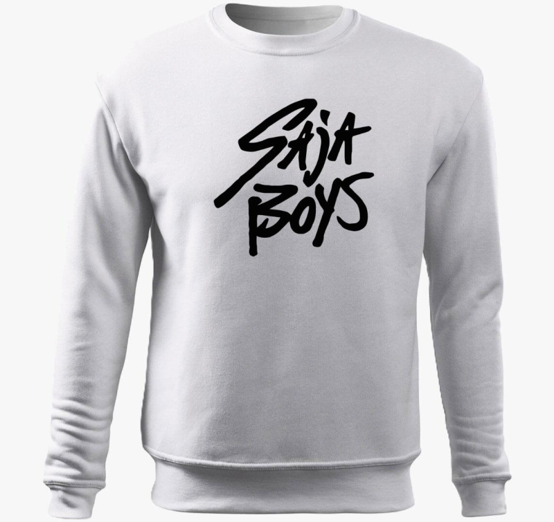 Saja Boys Felirat belebújós pulóver