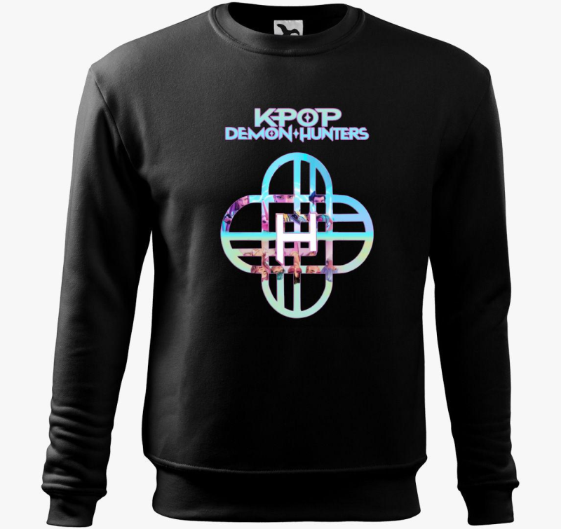 Kpop Demon Hunters logó belebújós pulóver