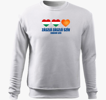 Zászló Zászló Szív belebújós pulóver