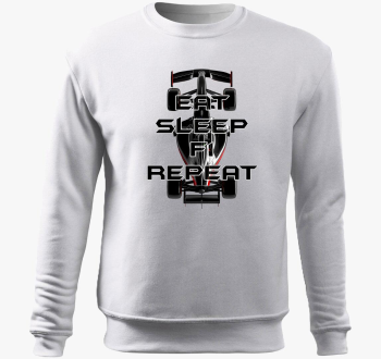 Eat Sleep F1 Repeat belebújós pulóver