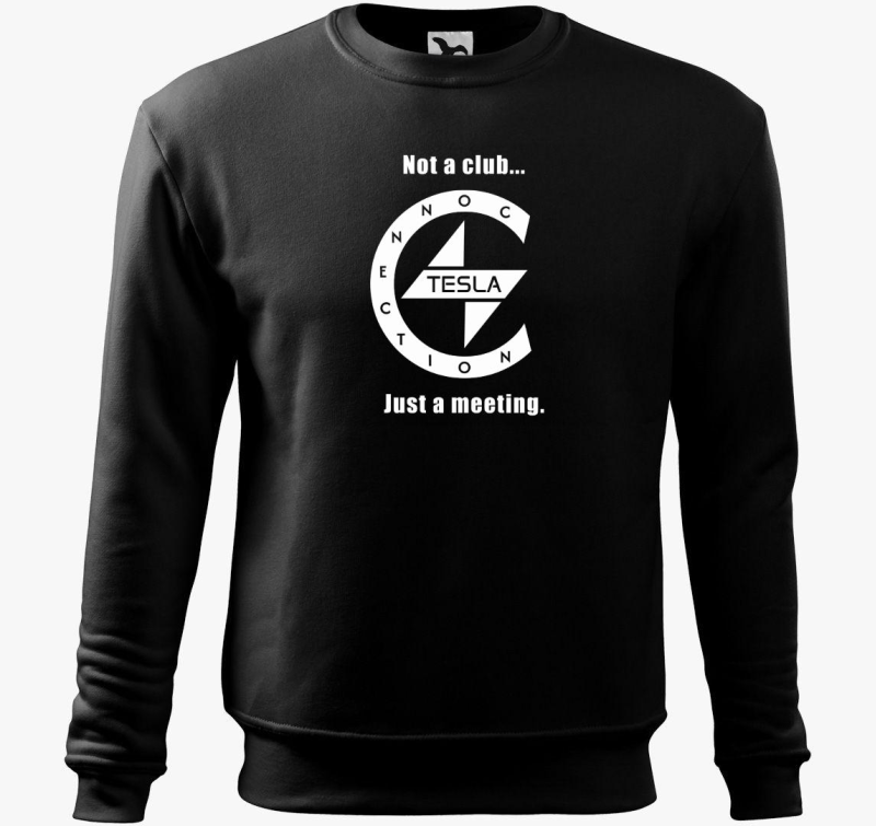 TeslaConnection Not a club... belebújós pulóver