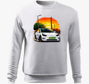 TeslaConnection Snowflake belebújós pulóver