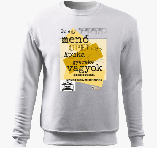 Opel-es apuka gyereke belebújó...