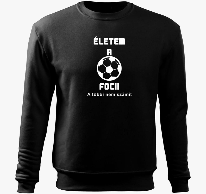 Életem a foci belebújós pulóver
