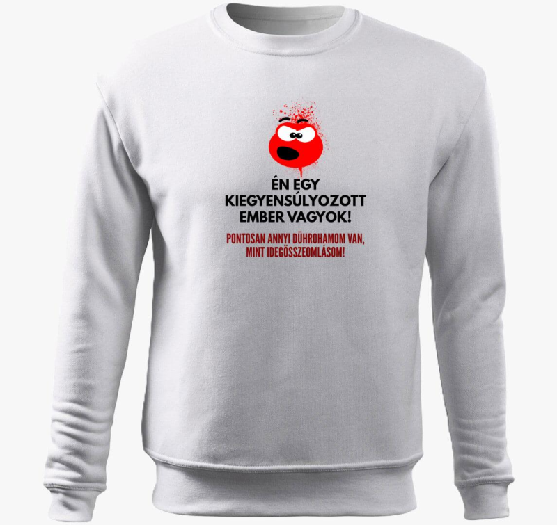 Kiegyensúlyozott belebújós pulóver