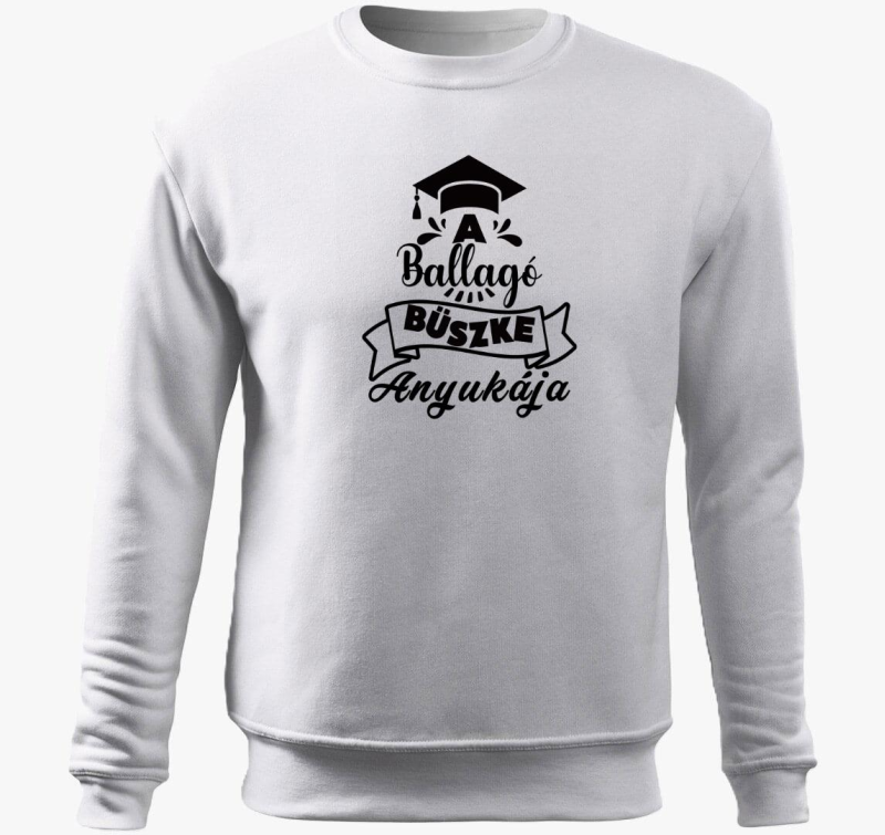 A ballagó büszke anyukája belebújós pulóver