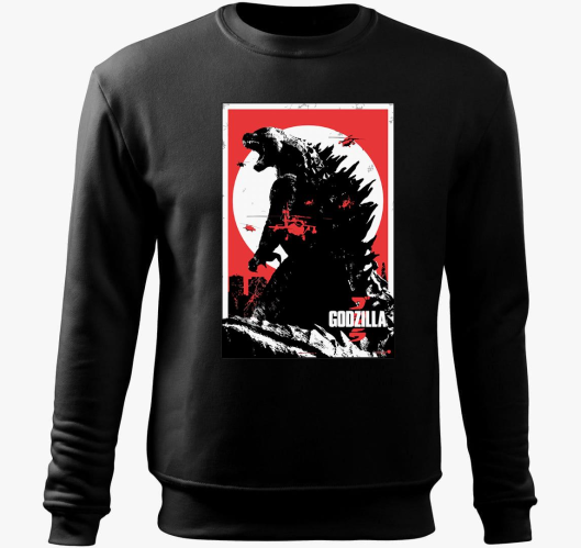 Godzilla belebújós pulóver