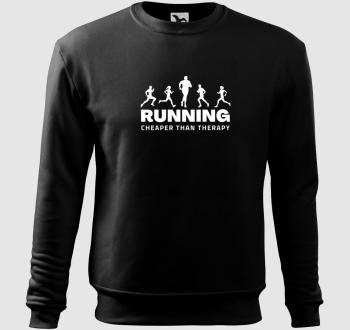 A futás olcsóbb mint a terapeuta futós belebújós pulóver
