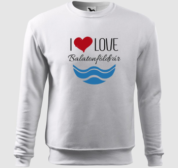 I love Balatonföldvár belebújós pulóver