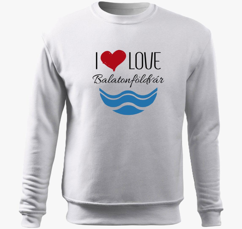 I love Balatonföldvár belebújós pulóver