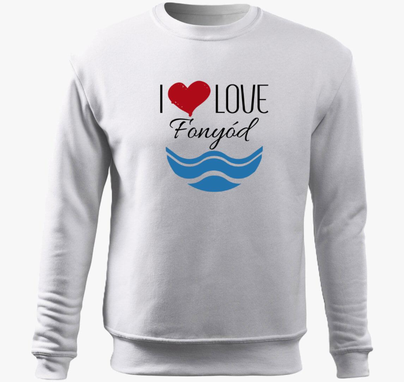 I love Fonyód belebújós pulóver