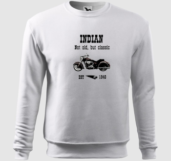 Klasszikus Indián Motor belebújós pulóver