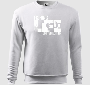 Fishing life mintás belebújós pulóver