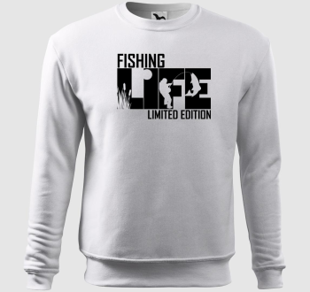 Fishing life feliratos belebújós pulóver