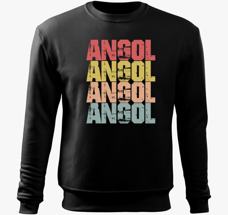 Angol feliratos belebújós pulóver