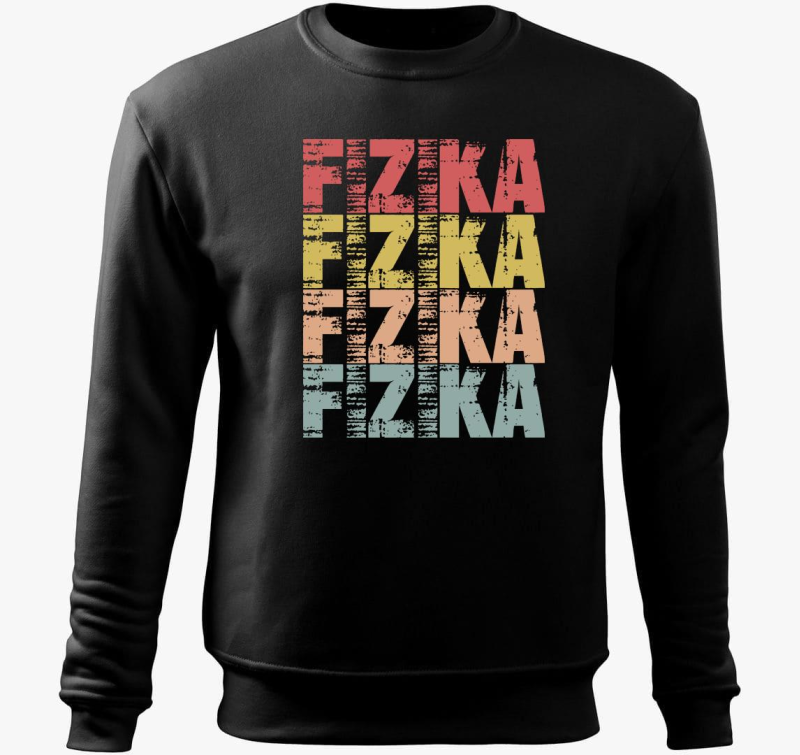 Fizika feliratos belebújós pulóver