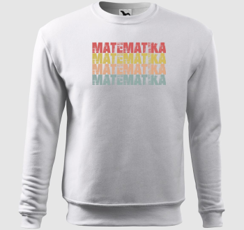Matematika feliratos belebújós pulóver