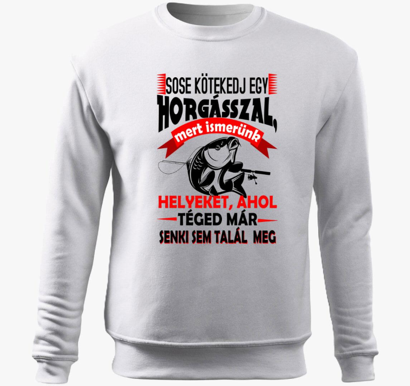 Ne kötekedj egy horgásszal belebújós pulóver