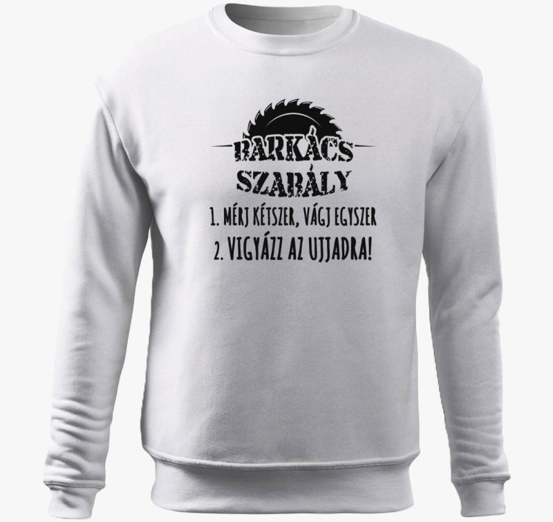 Barkács szabály belebújós pulóver