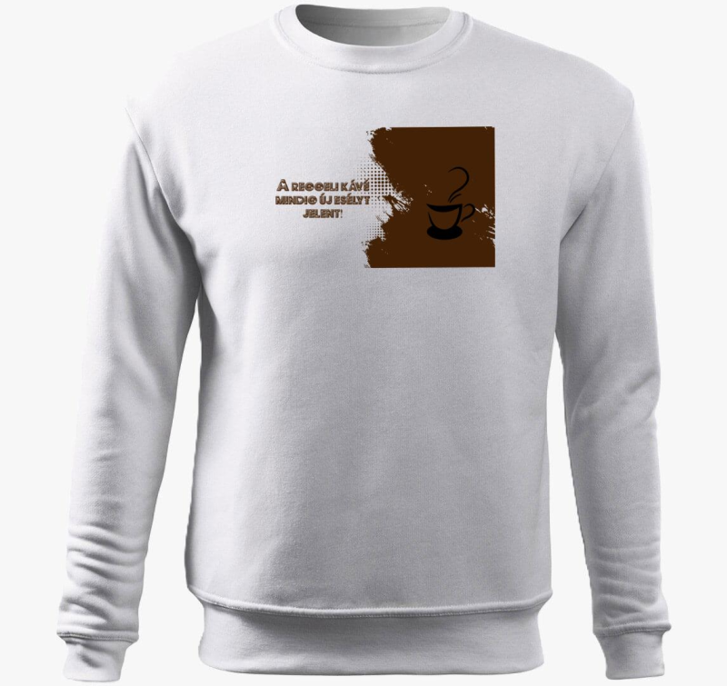 Reggeli kávé belebújós pulóver