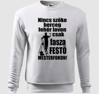 Nincs szőke herceg, csak festő belebújós pulóver