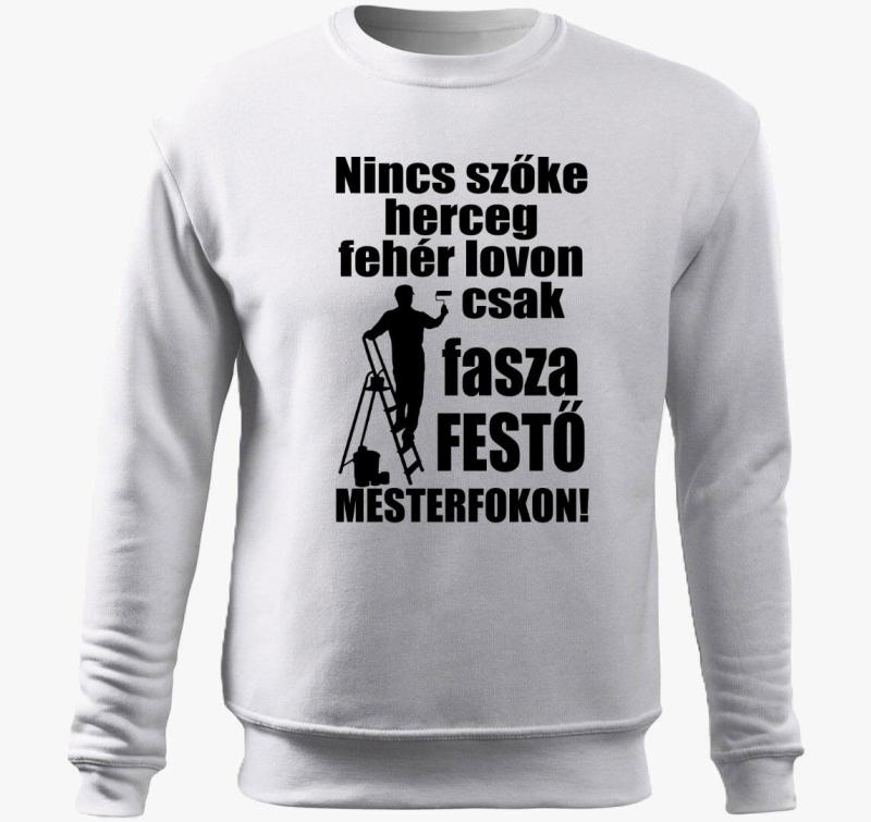 Nincs szőke herceg, csak festő belebújós pulóver