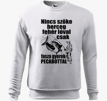 Nincs szőke herceg csak fasza gyerek pecabottal belebújós pulóver