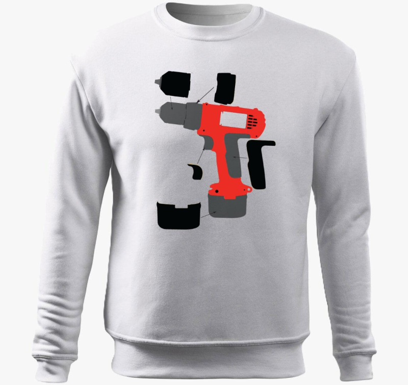 Fúrógép belebújós pulóver