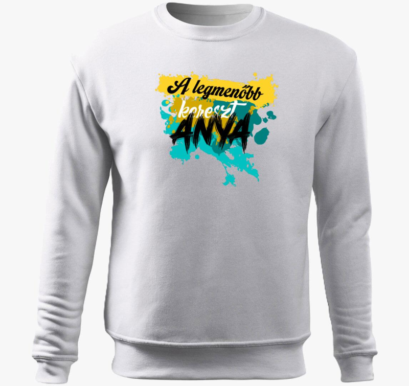 A legmenőbb keresztanya feliartos belebújós pulóver