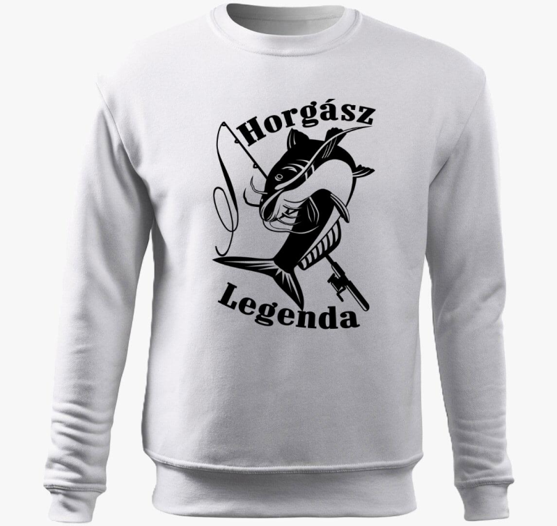 Horgász legenda horgász belebújós pulóver