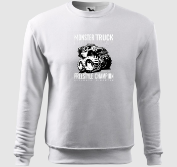 Monster truck belebújós pulóver