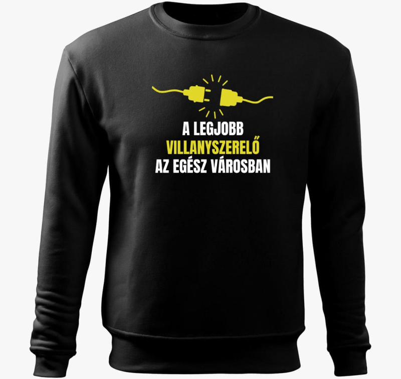 A legjobb villanyszerelő az egész városban belebújós pulóver