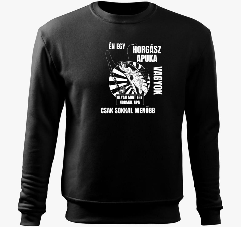 Én egy horgász apuka vagyok belebújós pulóver