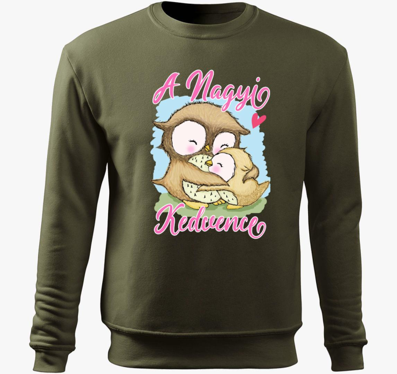 A nagyi kedvence bagoly lányos belebújós pulóver