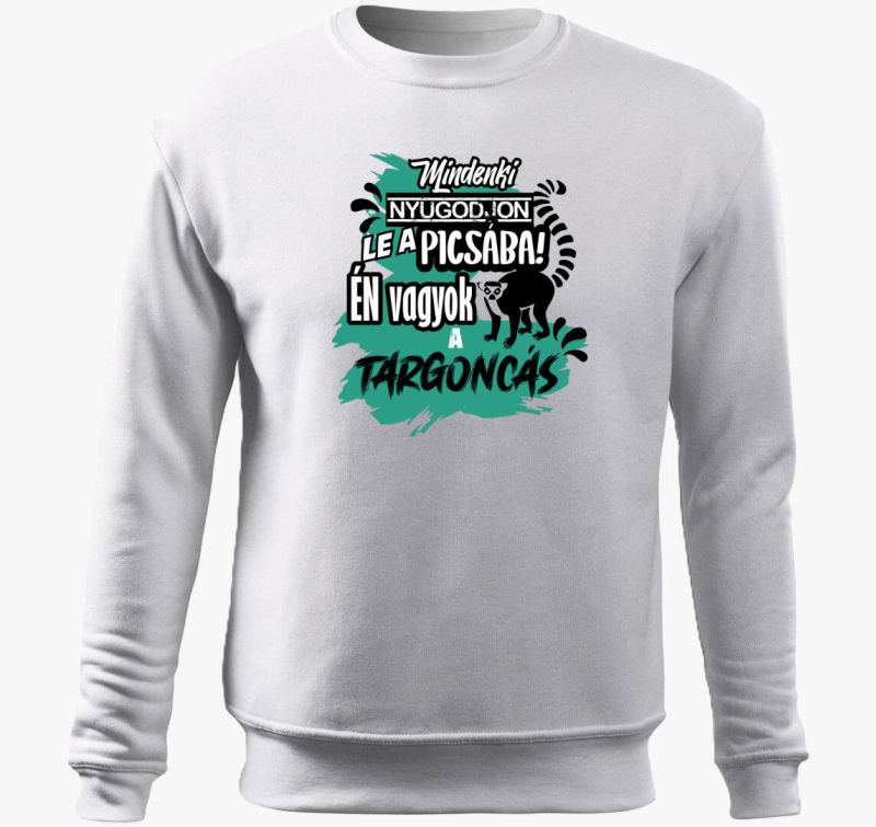 Mindenki nyugodjon le targoncás vagyok belebújós pulóver