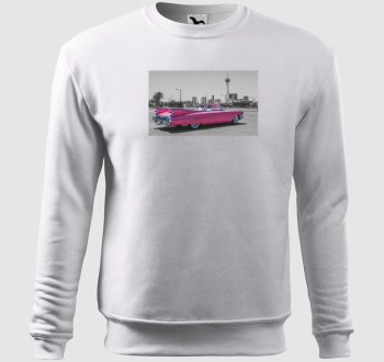 Rózsaszín Cadillac belebújós pulóver