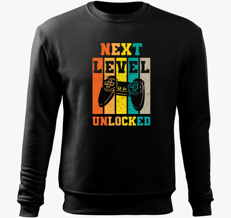 Next Level Unlocked belebújós pulóver