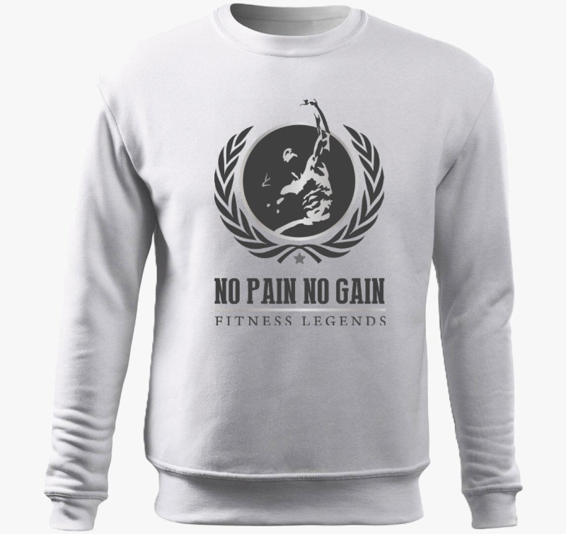 No pain no gain v2 belebújós pulóver