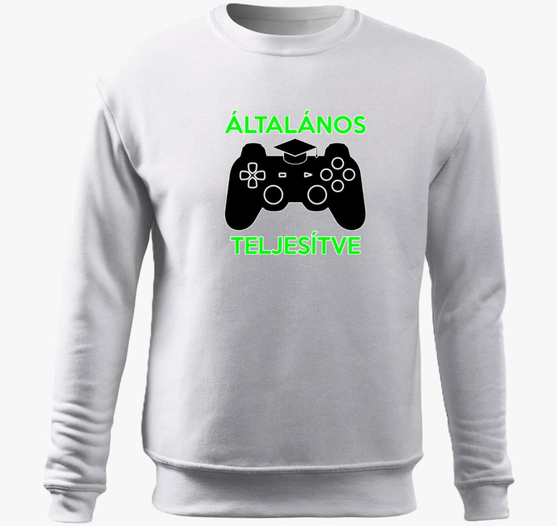 Általános teljesítve gamer belebújós pulóver