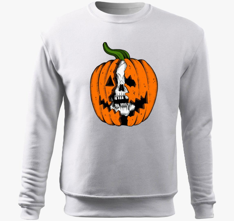 Koponya a tökben belebújós pulóver