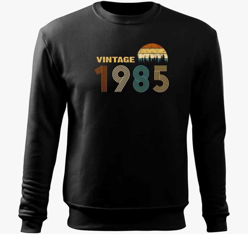 Vintage születésnapos belebújós pulóver