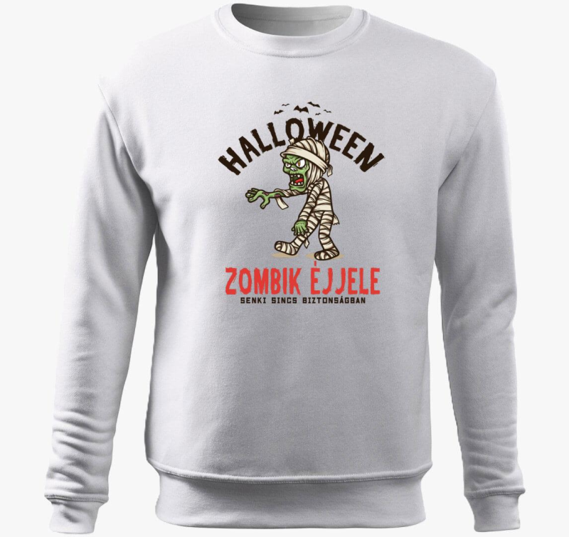 Zombik éjjele belebújós pulóver