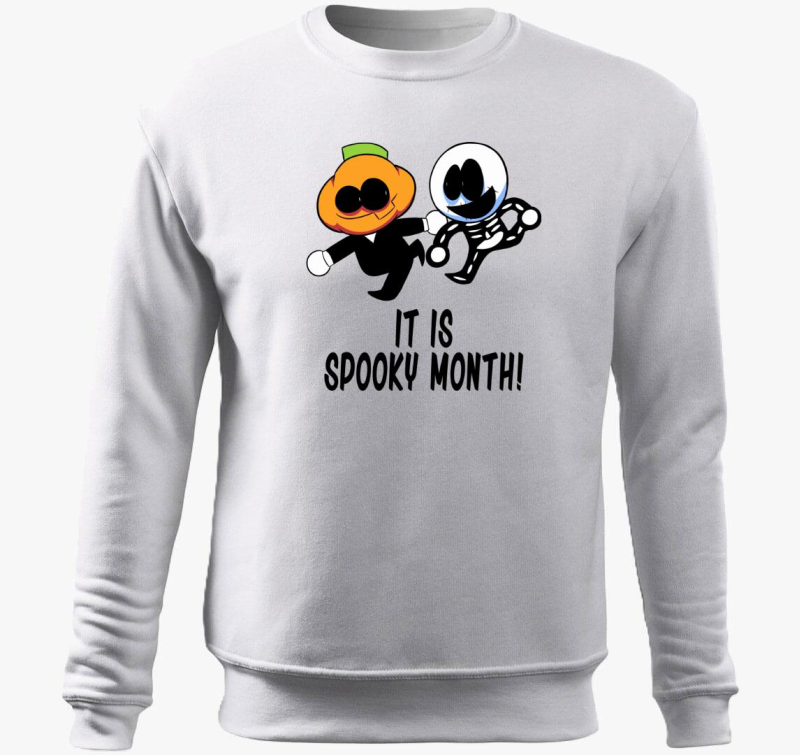Spooky month halloweeni belebújós pulóver