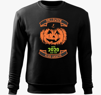 Vészjósló halloweeni tök belebújós pulóver
