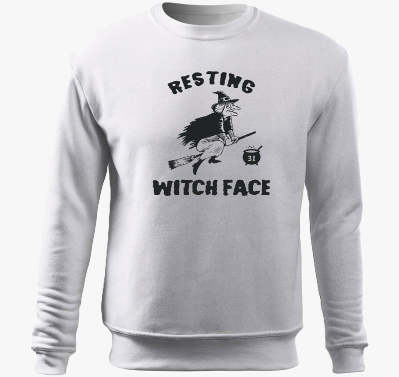 Resting Witch Face belebújós pulóver