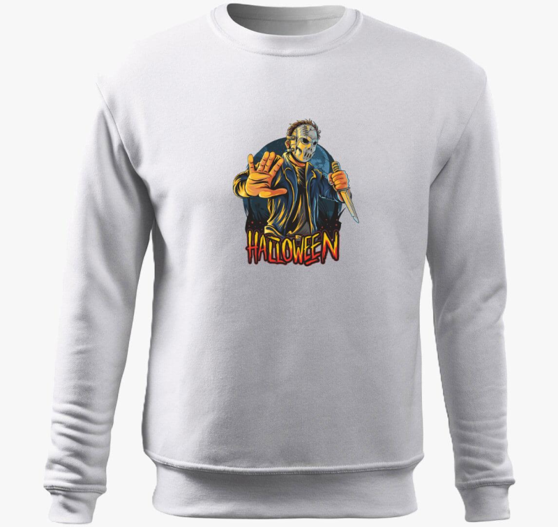 Halloweenes Jason belebújós pulóver