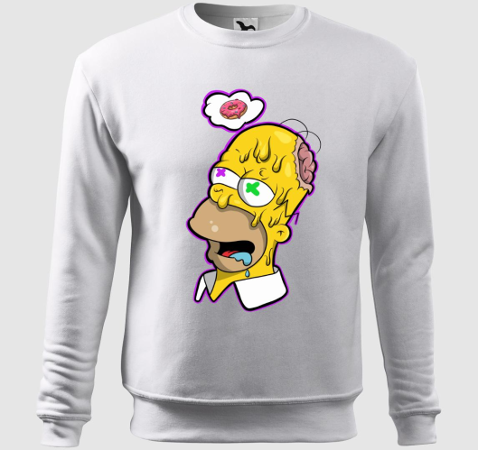 Crazy Homer belebújós pulóver...